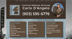 Desktop Screenshot of dangelolegal.com